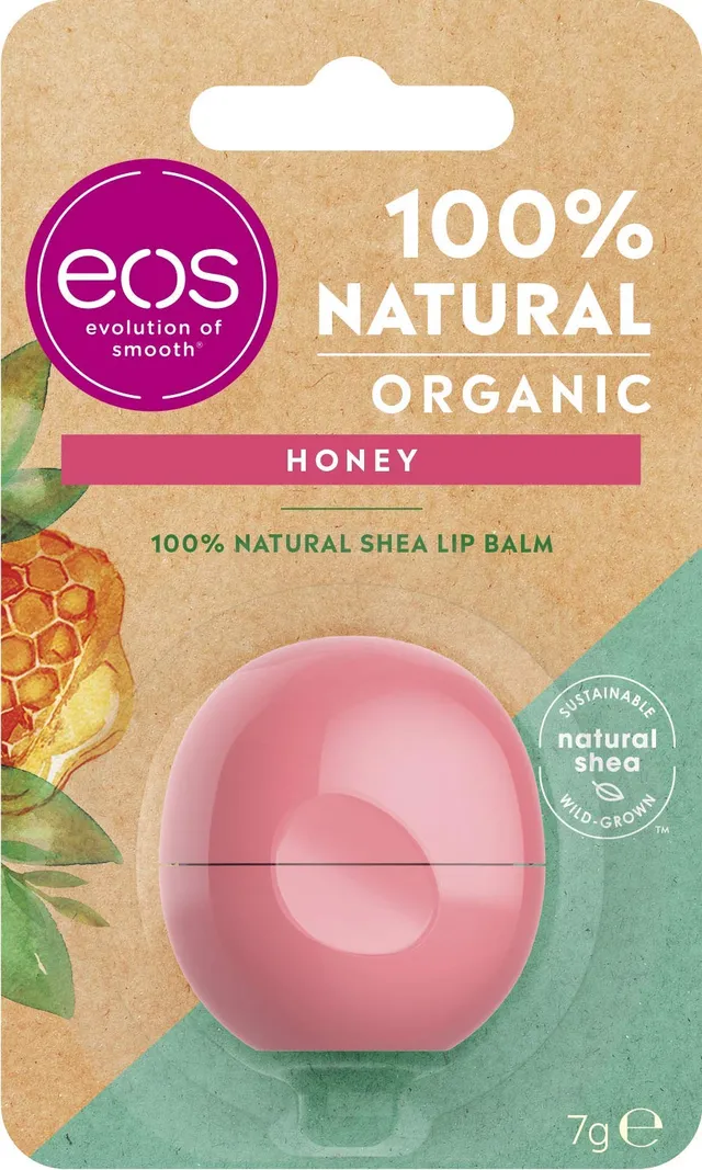 eos-organic-honey-lip-balm-bio-lippenpflege-honig-7-g image 1