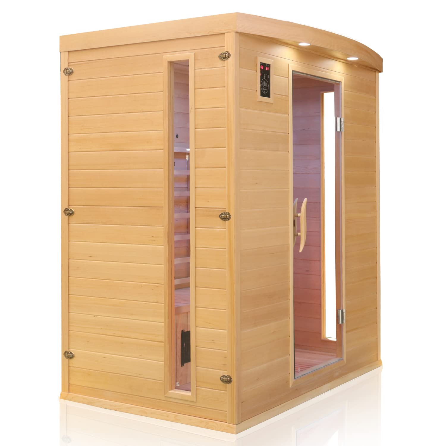 dewello-pierson-infrarotkabine-160x105-cm-f-r-2-3-personen-hemlock-vollspektrum image 8