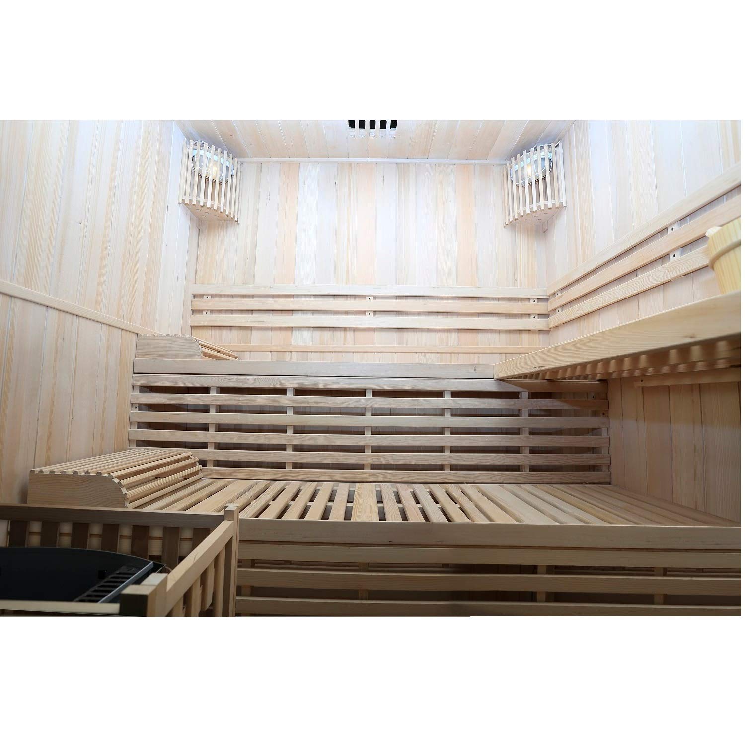 dewello-finnische-sauna-sarnia-180x140-hemlock-mit-6-kw-harvia-ofen-f-r-2-4-pers image 4