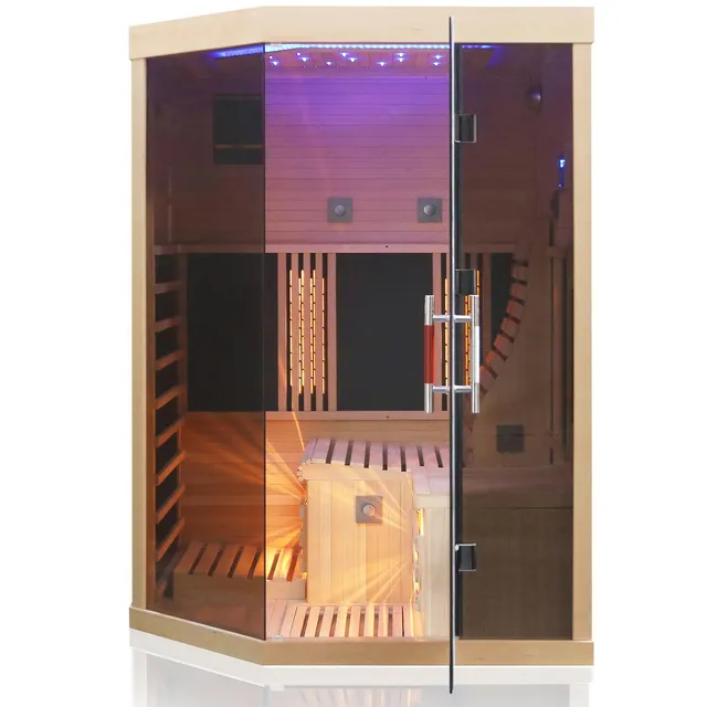 dewello-infrarotkabine-ottawa-140-x-120-cm-1-2-personen-infrarotsauna-mit-vollsp image 1
