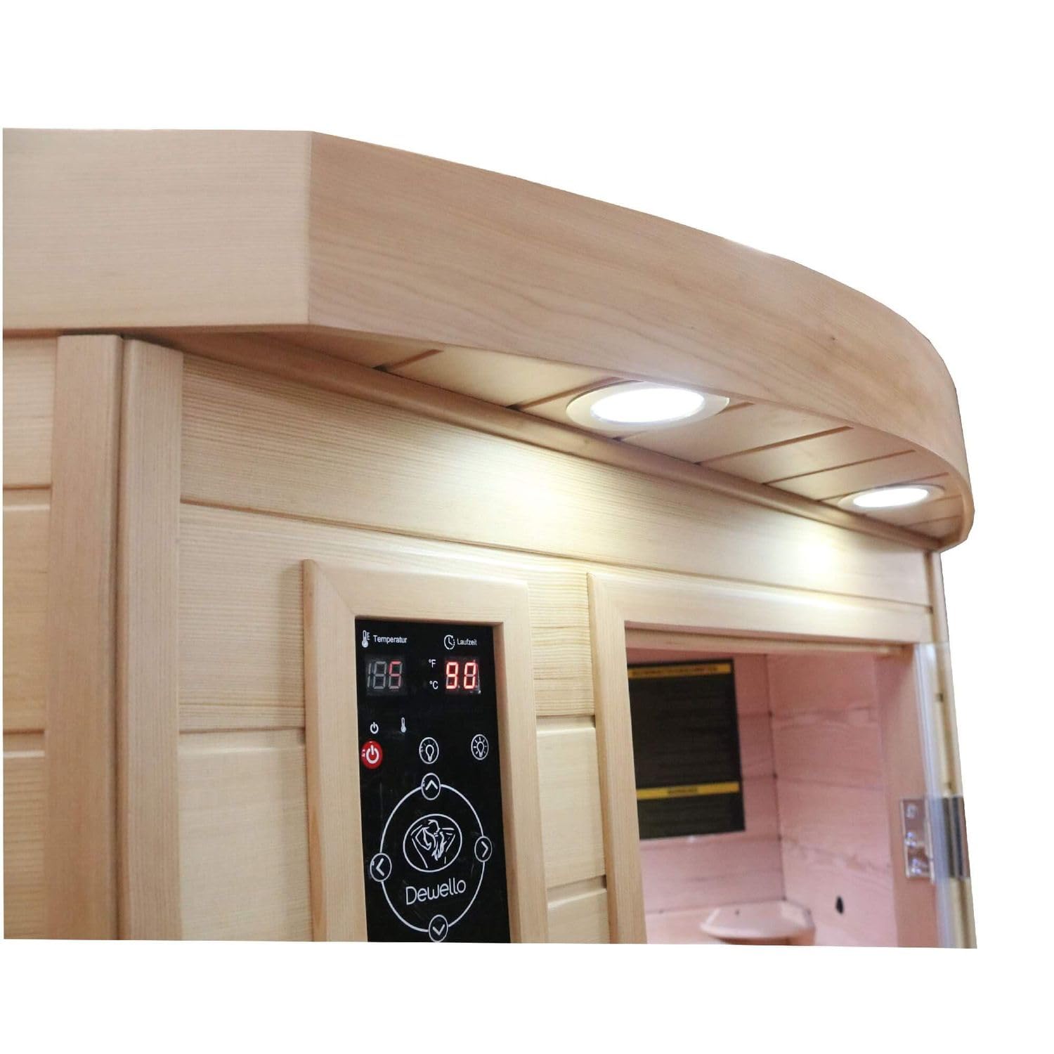 dewello-lakefield-infrarotkabine-120x120-cm-f-r-1-2-personen-hemlock-vollspektru image 3