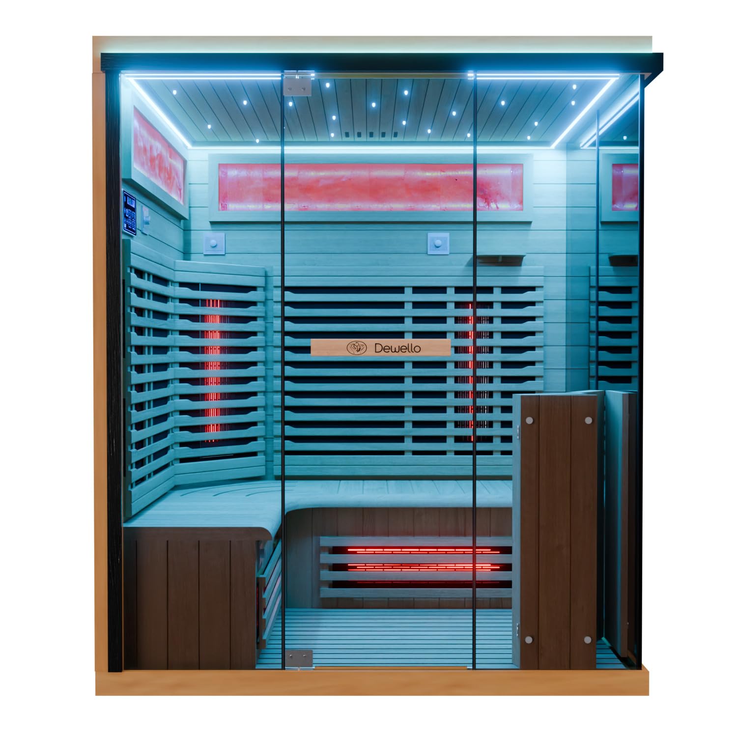 dewello-infrarotkabine-kenora-160x120-infrarotsauna-f-r-2-3-personen-aus-hemlock image 6