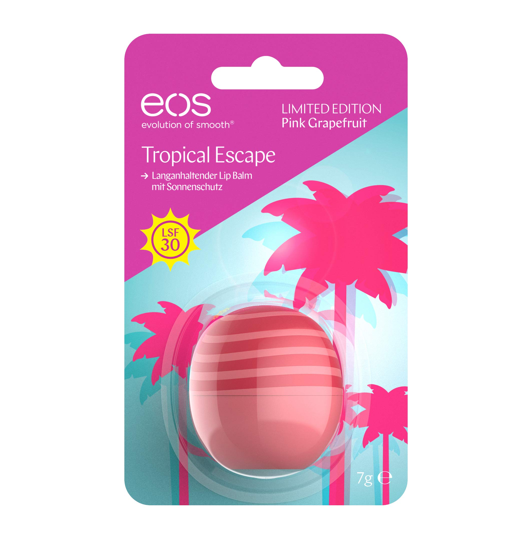 eos-tropical-escape-pink-grapefruit-lip-balm-lsf-30-lippenpflege-7-g image 1