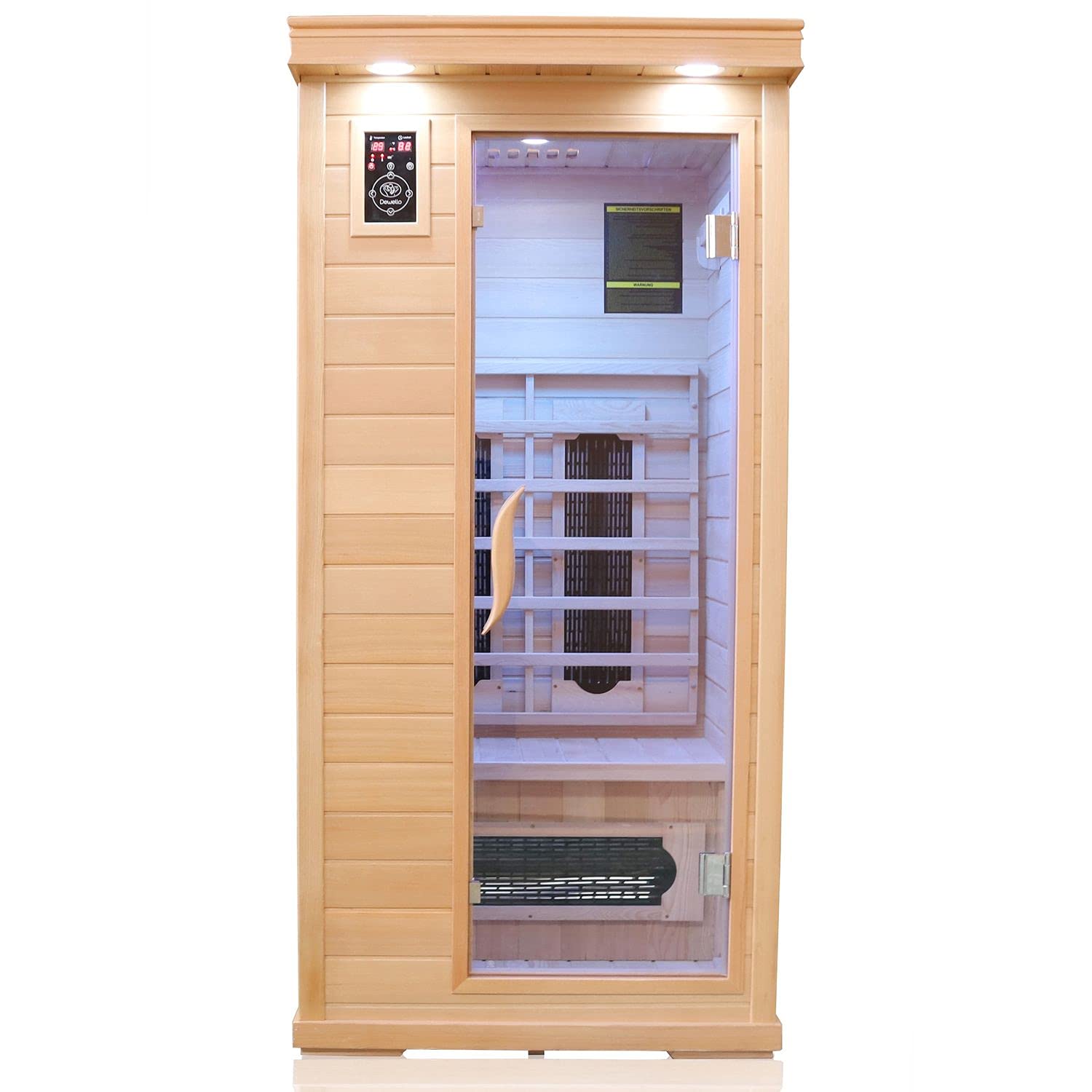 dewello-windsor-infrarotkabine-90-x-90-cm-f-r-1-2-personen-aus-hemlock-holz-mit- image 4