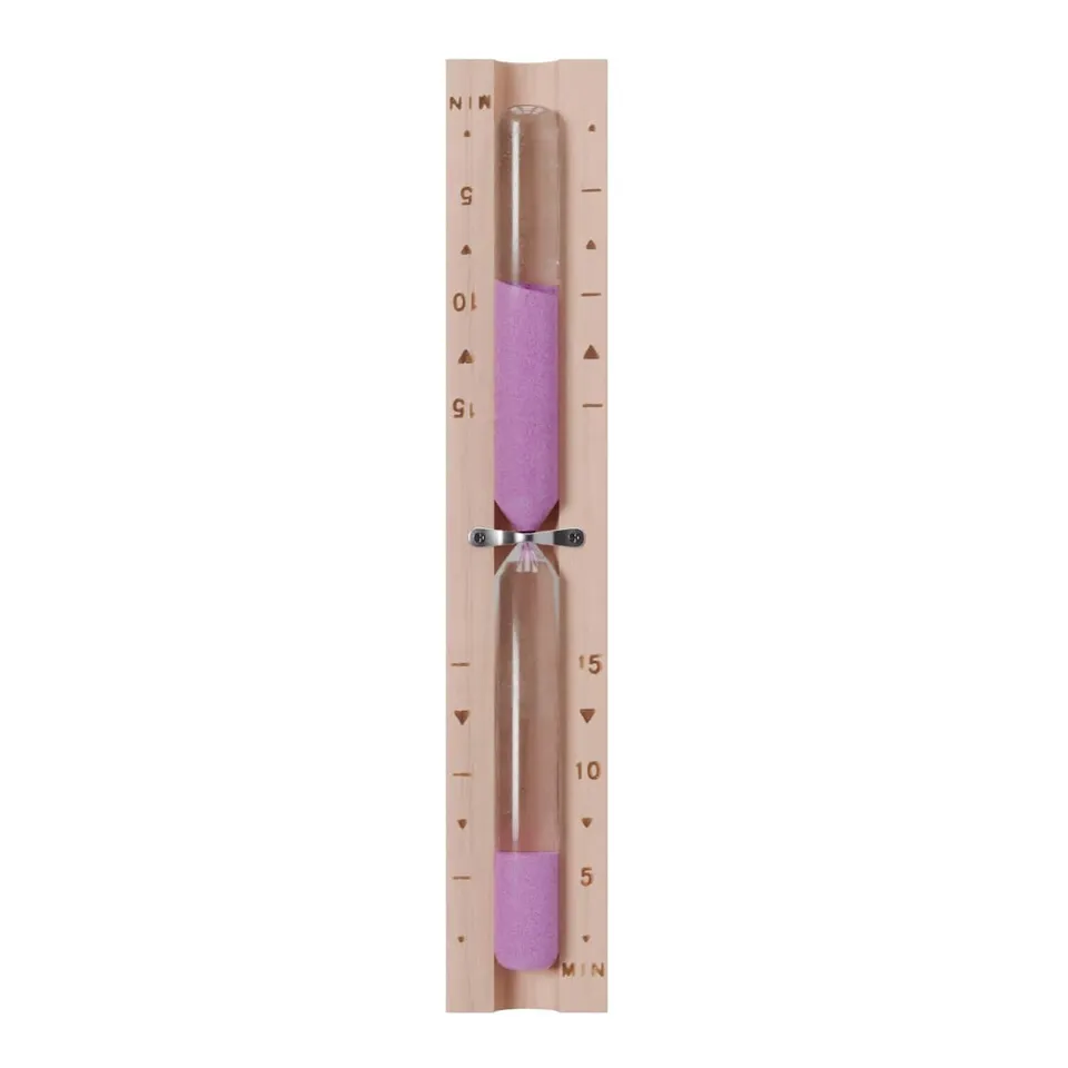 dewello-sauna-sanduhr-15-minuten-sauna-zubeh-r-pinie-pink image 1