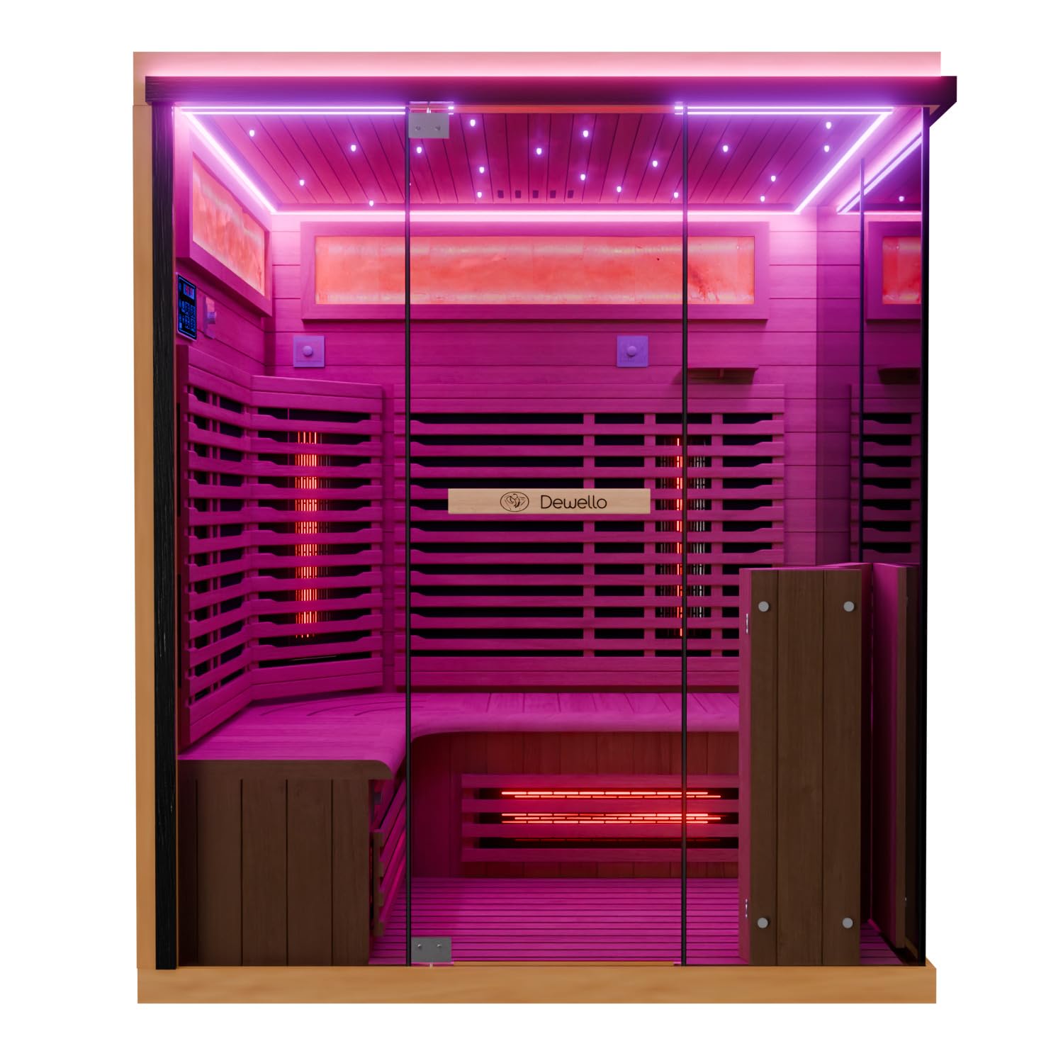 dewello-infrarotkabine-kenora-160x120-infrarotsauna-f-r-2-3-personen-aus-hemlock image 7