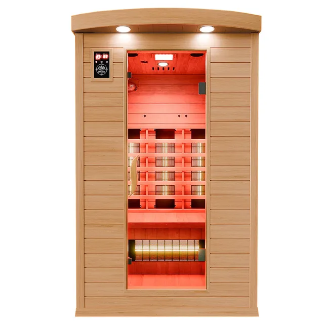 dewello-infrarotkabine-hyder-115x105-infrarotsauna-f-r-1-2-personen image 1
