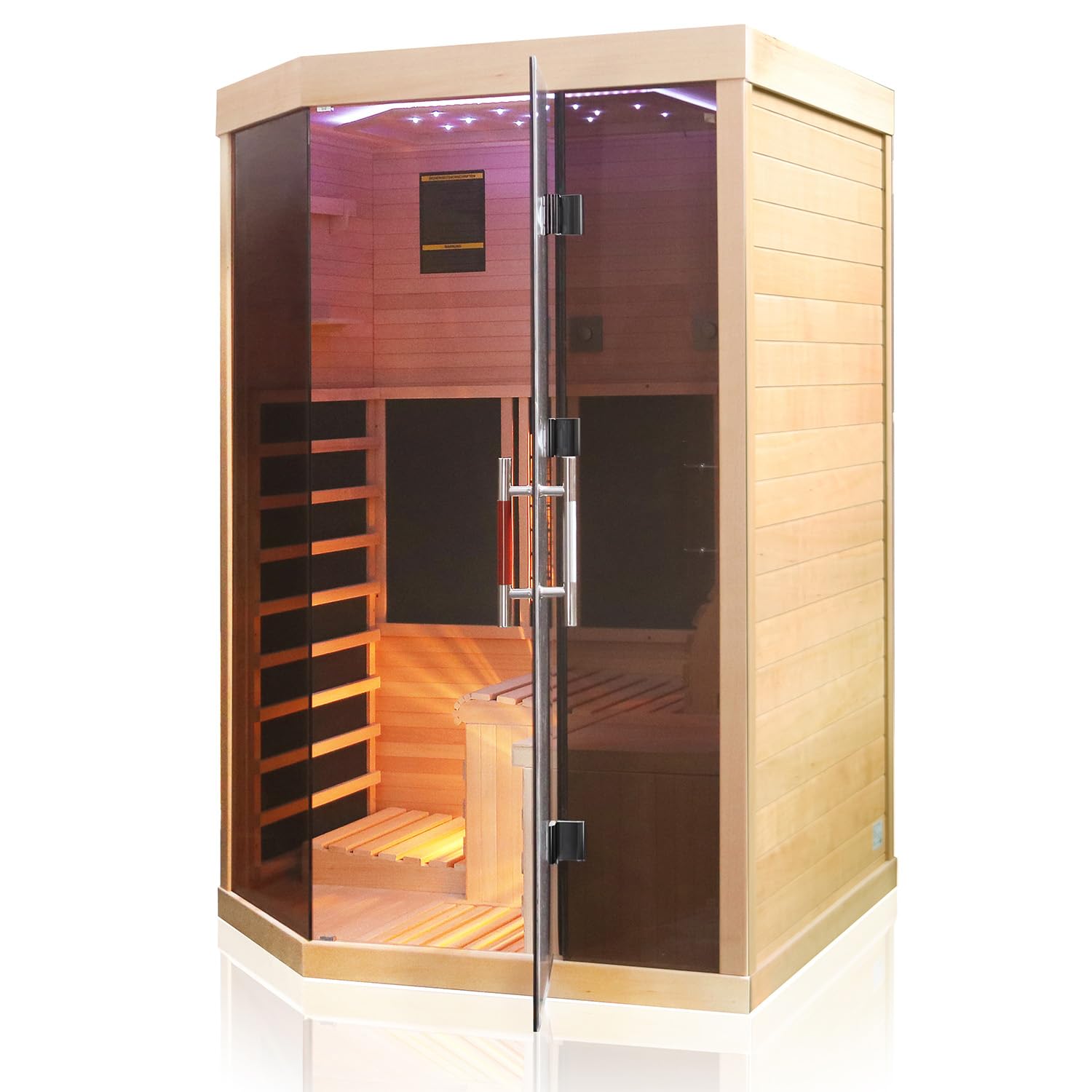 dewello-infrarotkabine-ottawa-140-x-120-cm-1-2-personen-infrarotsauna-mit-vollsp image 3