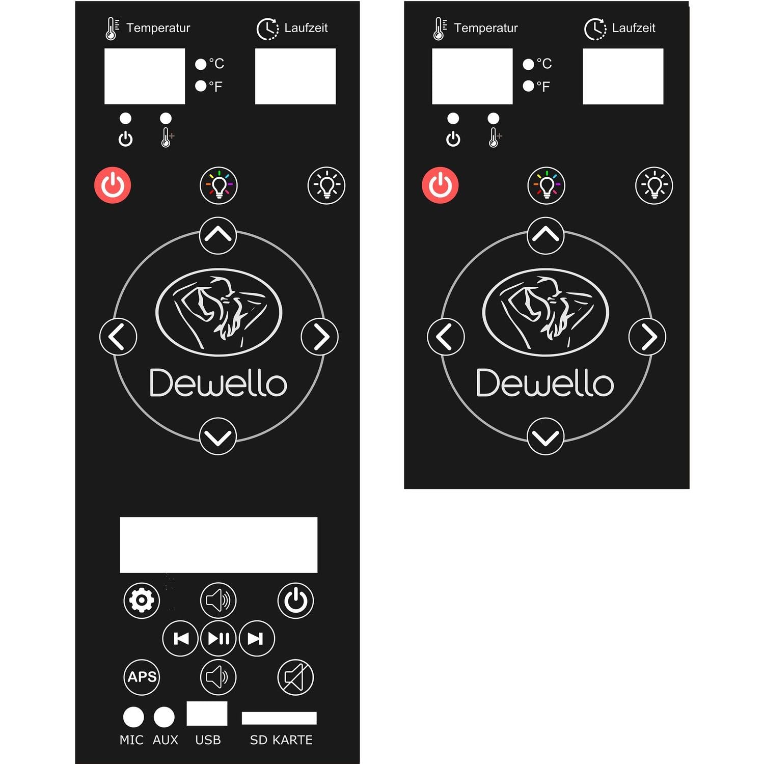 dewello-laval-plus-infrarotkabine-135x105-cm-f-r-1-2-personen-hemlock-mit-kerami image 5