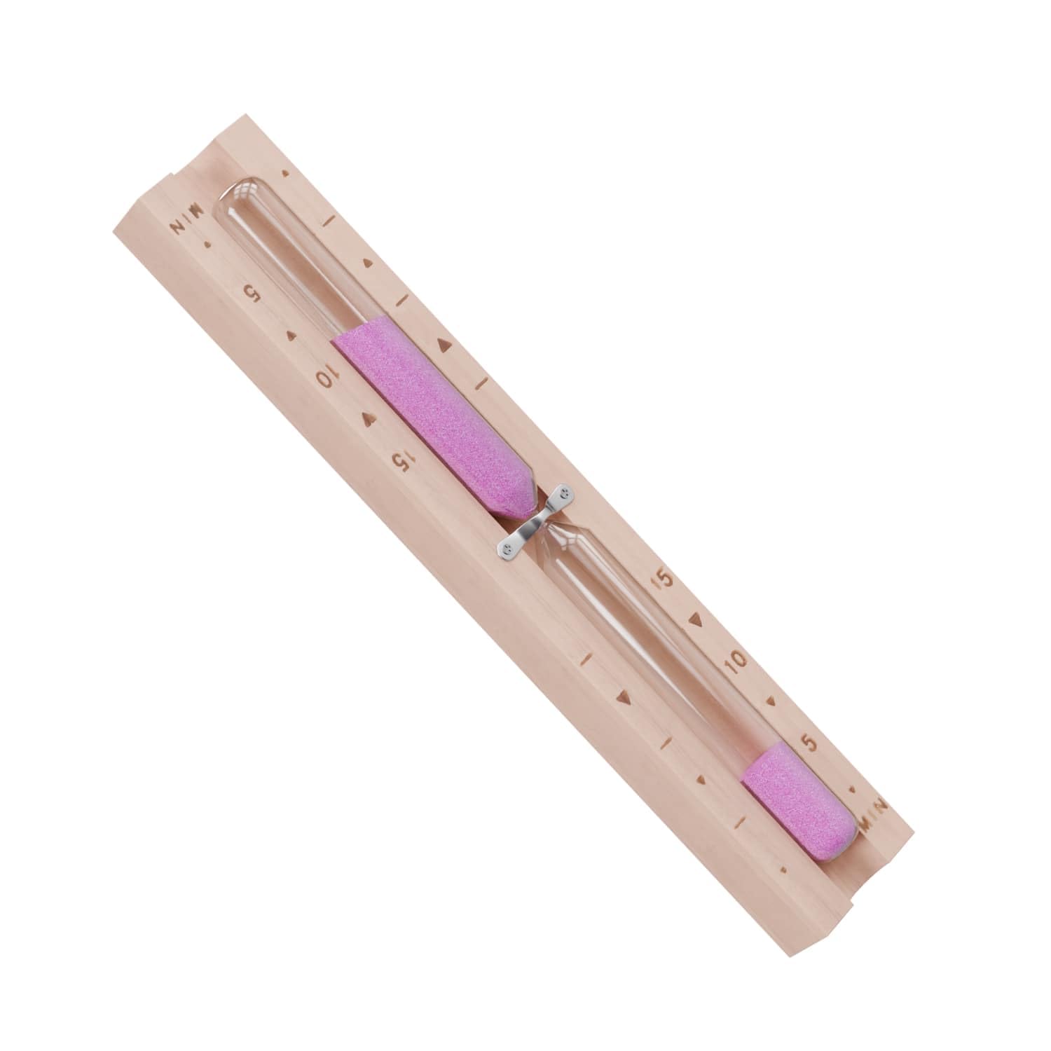 dewello-sauna-sanduhr-15-minuten-sauna-zubeh-r-pinie-pink image 2