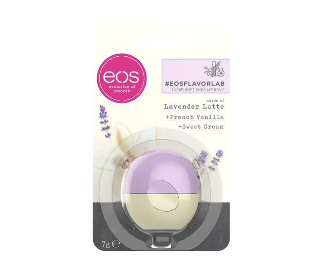 eos-flavor-lab-lavender-latte-sphere-lip-balm-7-g-lippenpflege-mit-vanille-espre image 1