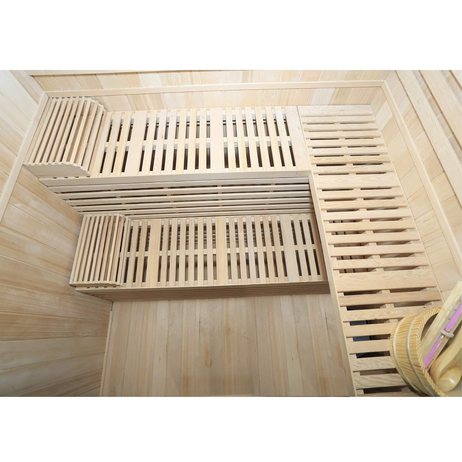 dewello-finnische-sauna-sarnia-180x140-hemlock-mit-6-kw-harvia-ofen-f-r-2-4-pers image 5
