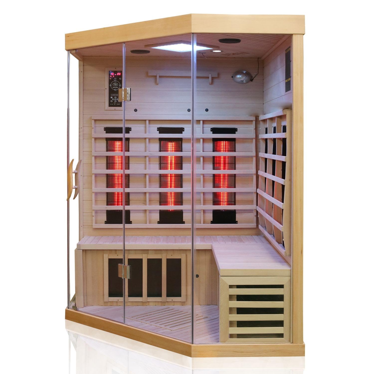 dewello-brandon-infrarotkabine-140x140-cm-dual-therm-f-r-1-2-personen-hemlock-mi image 3