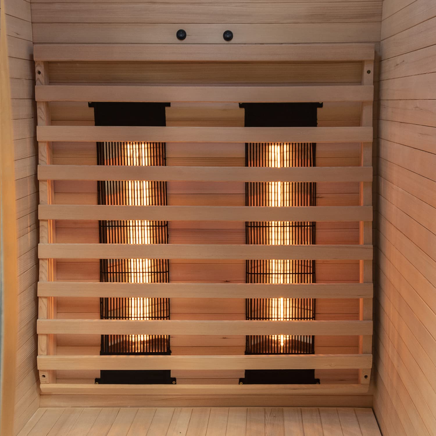dewello-infrarotkabine-calgary-90-x-90-cm-1-person-infrarotsauna-aus-hemlock-tan image 6