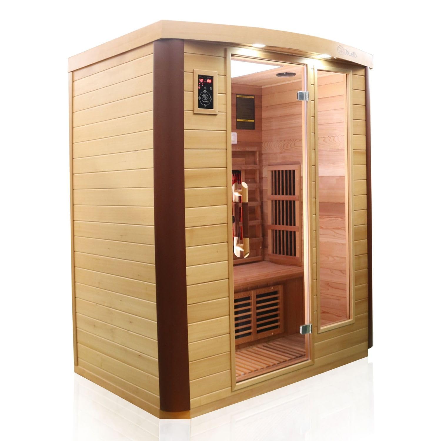 dewello-toronto-infrarotkabine-160x110-infrarotsauna-f-r-2-4-personen-hemlock-ze image 3