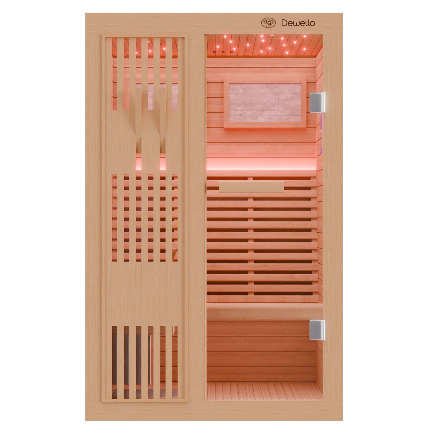dewello-minto-120x120-finnische-sauna-aus-hemlock-tannenholz-mit-3-5-kw-harvia-o image 5