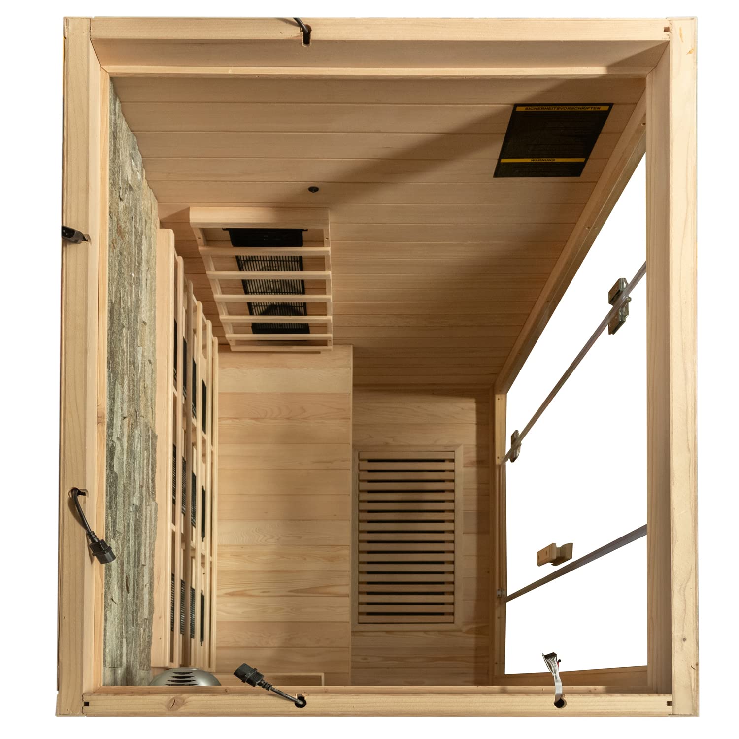 dewello-milton-infrarotkabine-135-x-105-cm-f-r-1-2-personen-aus-hemlock-holz-mit image 8